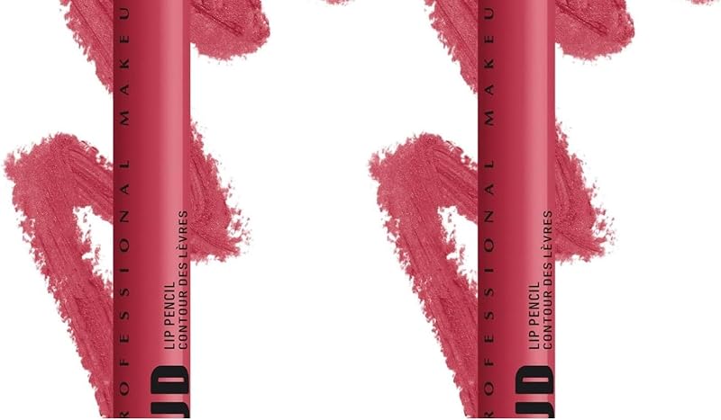 NYX Matte Lip Liner Line Loud 12 On a Mission Pack of 2