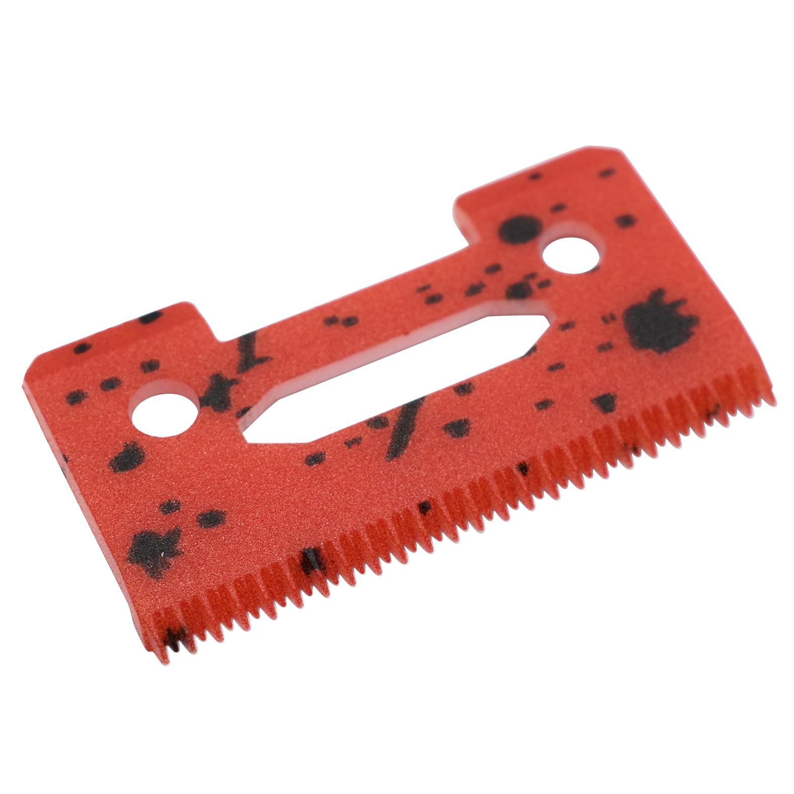 Professional Adjustable Stagger Tooth Replacement Blade #2161 Compatible with Wahl Full-Sized Standard 5 Star Cord Cordless Series Magic Clip 8148 Hair Clippers (Red)