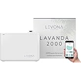 LEVONA SCENT Machine Lavanda: Up to 6000 SQFT HVAC Diffuser- Waterless Scent Air for Office, Hotel & Home Diffuser - Fragrance + Remote Control App Lavanda 2000
