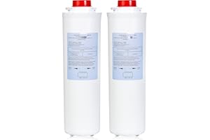HZHDVEN 51300/C Filters, Replacement for Elkay 51300/C, Replacement 55898C Filters, Replacement Bottle Stations Compatible with Ezh2o Filter ERF750, 55898C, EWF3000(2 Pack)