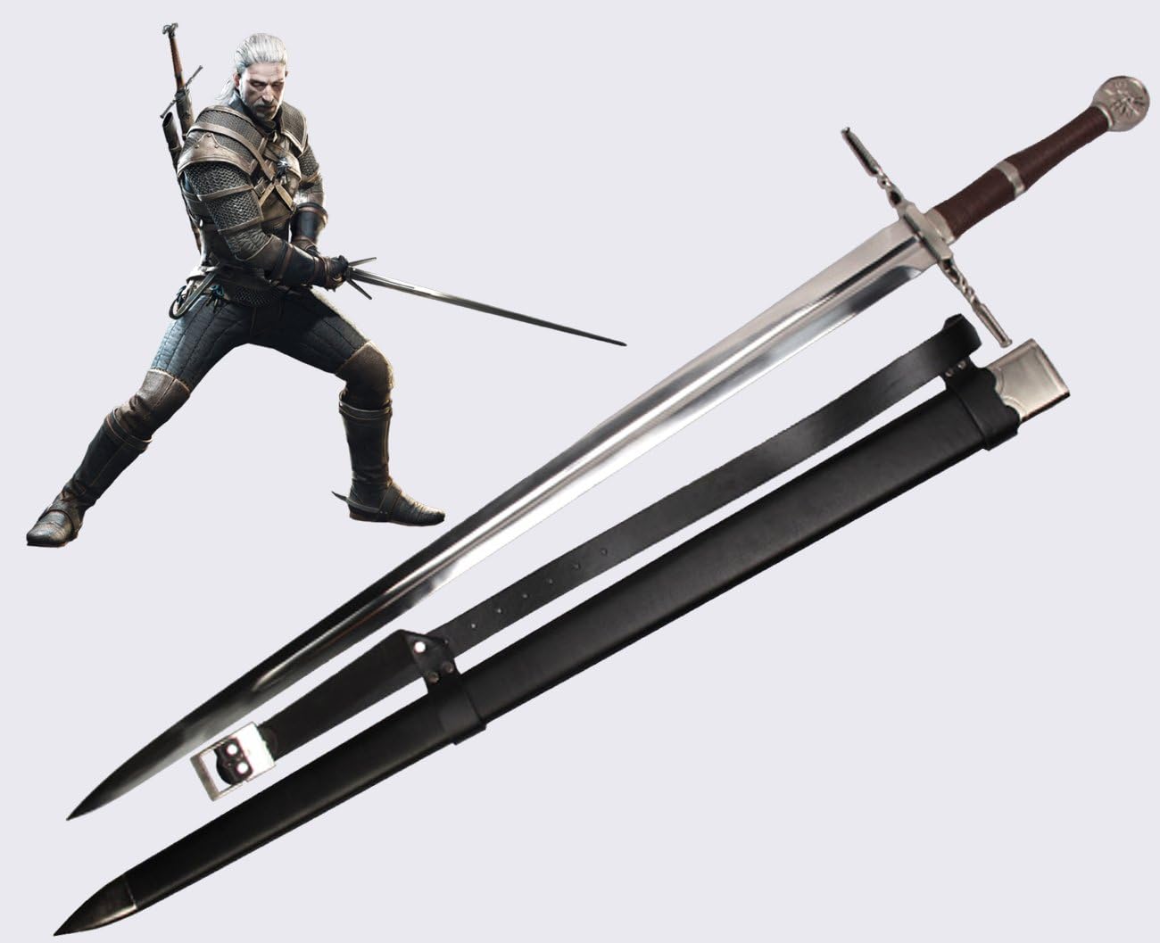 spade katana in acciaio freddo