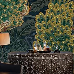 Wall Mural Tropical Rainforest Removable Self-Adhesive Large Wallpaper - 66x96 inches
