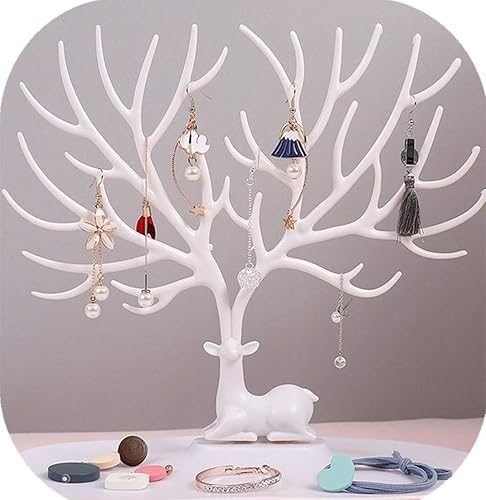 Amazon Co Jp 美しい ツリー型 アクセサリー スタンド ネックレス ピアス イヤリング も 収納できる おしゃれで かわいい ジュエリー スタンド プレゼント にも ホーム キッチン
