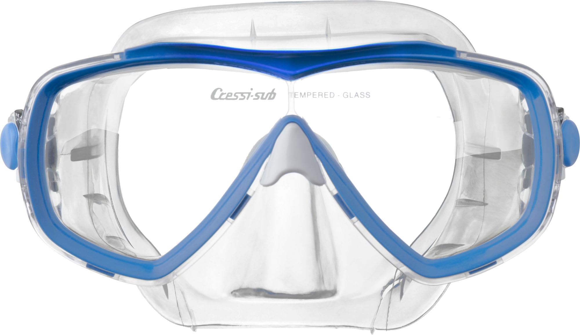 Cressi Estrella - Mask Estrella, Transparent/Blue, One Size, Unisex Adult