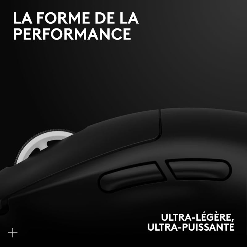 PRO X SUPERLIGHT 2, souris gaming sans fil - Noir