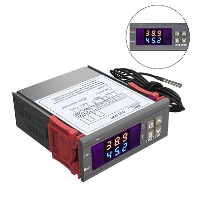 Digital AC Temperature Controller with Dual Display Barbados | Ubuy