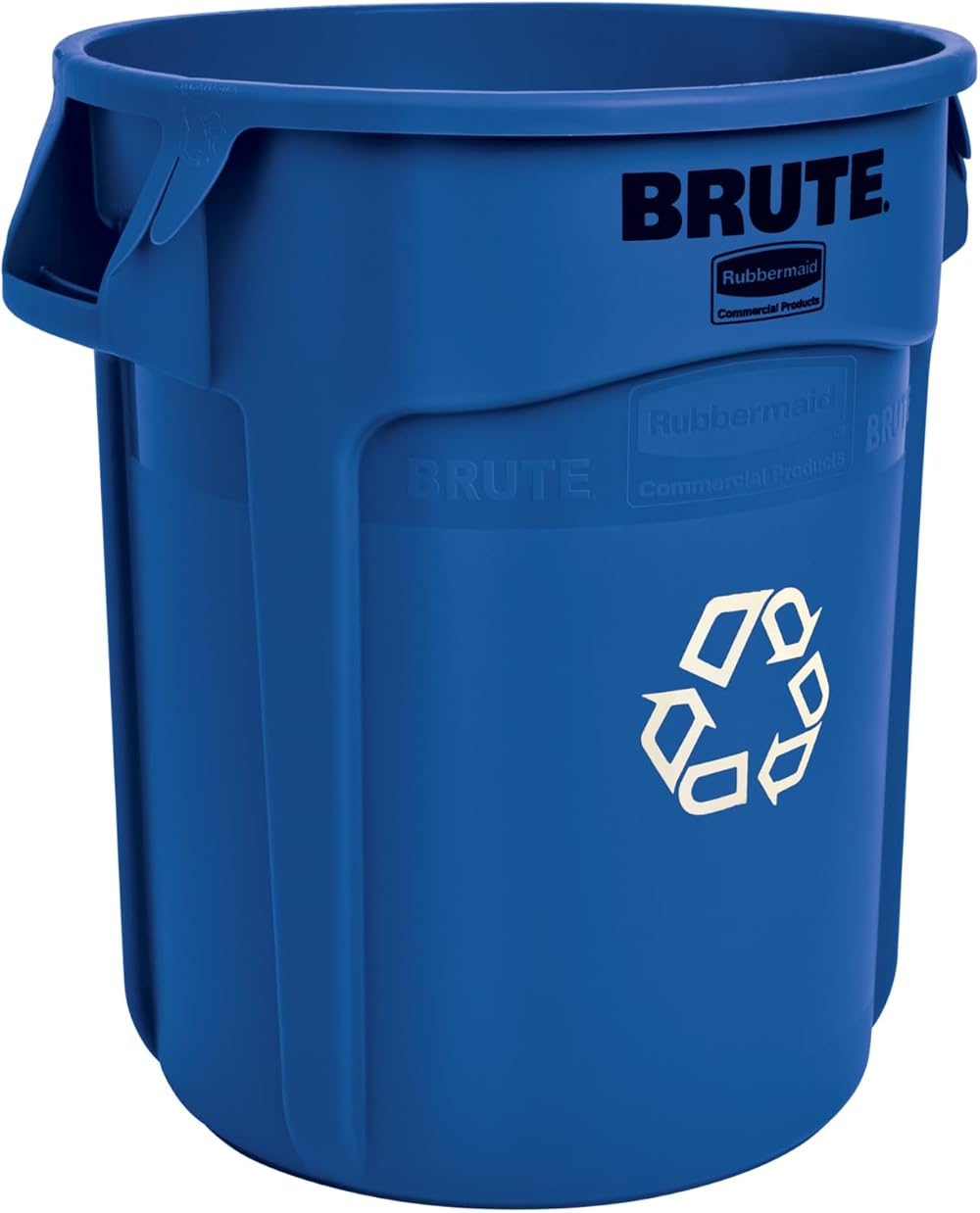Rubbermaid Commercial Vented Brute Round 76 Litre Container Blue FG262073BLUE