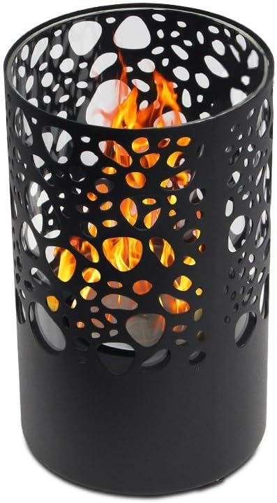 Wolfire Round Ventless Bio Ethanol Tabletop Fireplace
