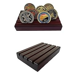 ASmileIndeep Small Military Challenge Coins Display