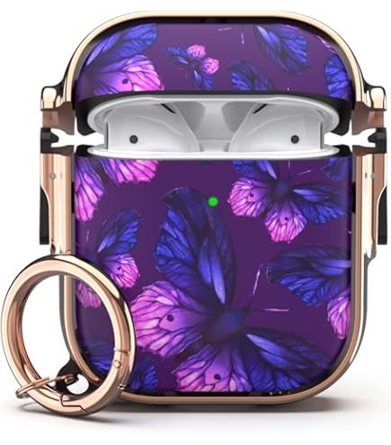 1st Generation Purple Silicone Airpod Case Silicone Charging Case