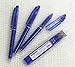 Pilot Frixion Point Erasable Gel Pens, Extra Fine Point,-0.4mm-blue Ink-value set of 3 & 3 Gel Ink Pen Refill Pack