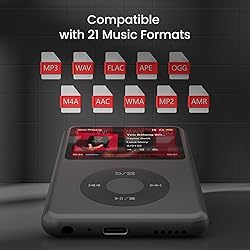 Mp3 Player with Bluetooth Y1 128G Innioasis Digital