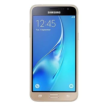 Samsung SM-J320FZDDXEO Smartphone Galaxy J3 Dual SIM LTE 8GB 13 cm (5 Zoll) Android 5.1 Lollipop Gold