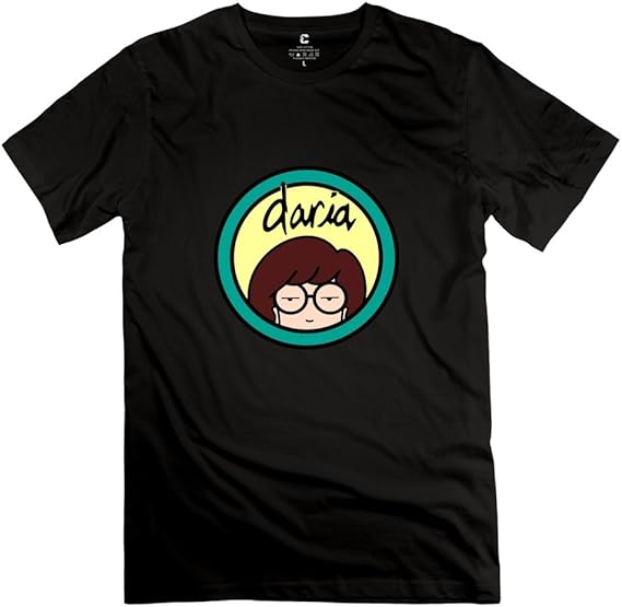 Download Daria Logo Svg Crazy 100 Cotton T Shirts For Adult Amazon Ca Clothing Accessories