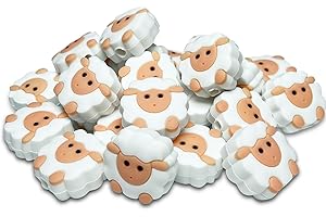 YZZYEMN 10 pcs Knitting Needle Stoppers Point Protectors Knitting Accessories and Supplies Knitting Tools Knitting Starter kit Beginner for Knitting Gifts (Sheep, Size 6-9)