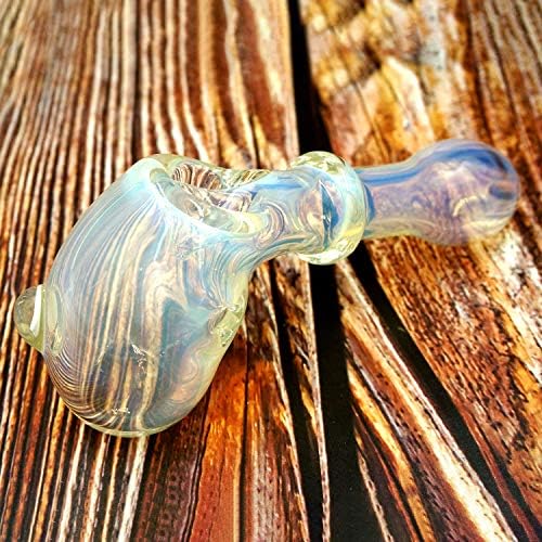 Premium Durable Glass Straw 4" Long(Light Blue)