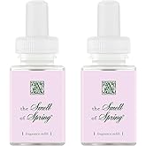 Pura & Aromatique Home Scent Refill - Smart Home Air Diffuser Fragrance - Up to 120-Hours of Luxury Fragrance per Refill - Household Essential - Clean Diffuser - Smell of Spring - 2 Pack