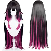 UTIEHD Costume Wig with 2 Wig Caps for Theme Parties, &zwnj;Photography/Video Shoots and Halloween (Colombina)