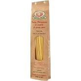 Rustichella d'Abruzzo Spaghetti, Italian Durum Wheat Pasta, 17.6 oz | Classic long pasta from Abruzzo, superior flavor and texture, ideal for olive oil sauces, cacio e pepe and carbonara