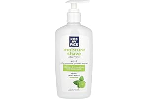 KISS MY FACE Cool Mint Moisture Shave, 11 FZ