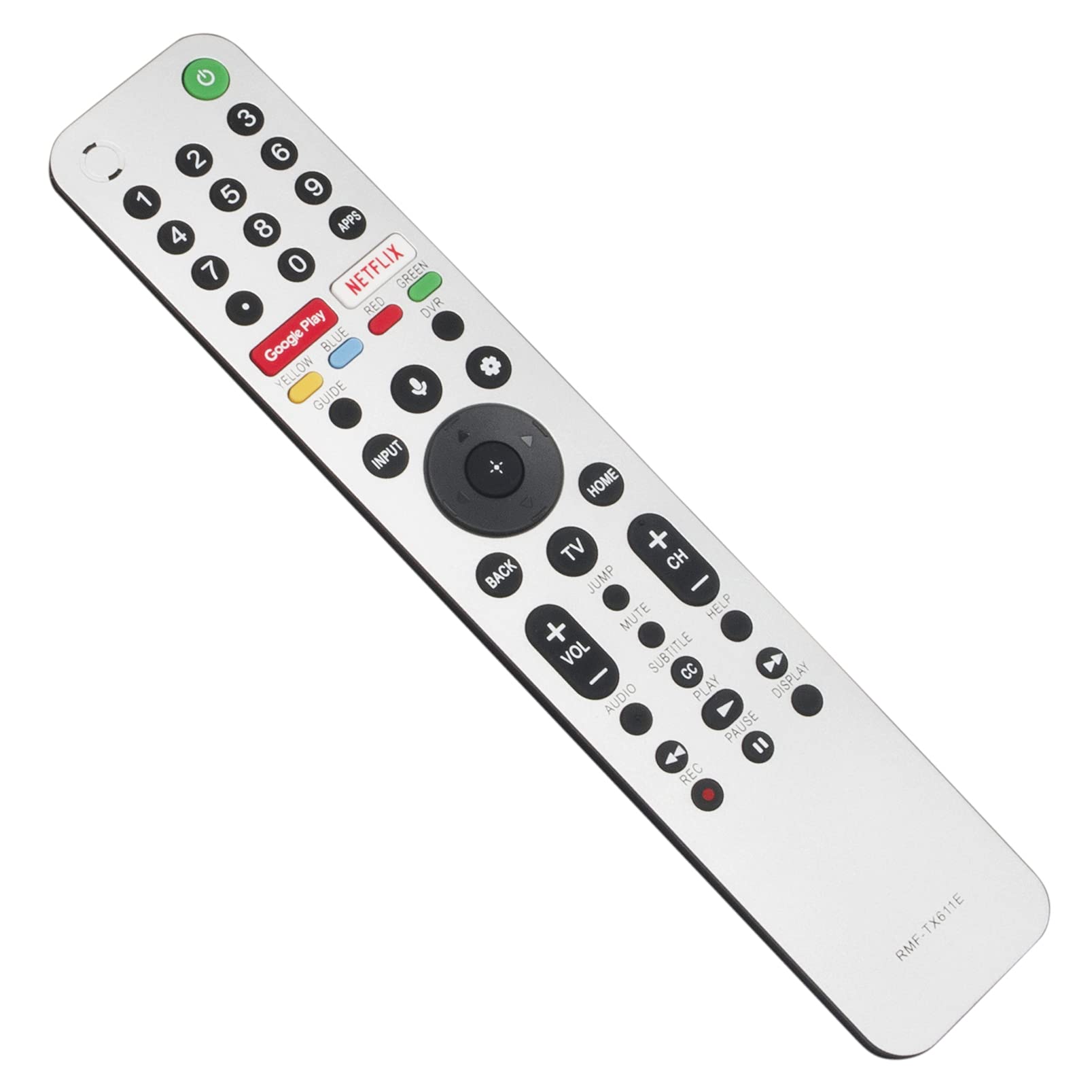 ALLIMITY Voice RMF-TX611E Remote Control Replace fit for Sony 4K HD TV KD-49XH9505 KD-55XH9505 KD-65XH9505 KD-75XH9505 KD-85XH9505 KD-55A87 KD-65A87 KD-55A89 KD-65A89 KD-75ZH8 KD-85ZH8