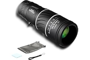 Monocular Bifocal Optical Zoom Telescope, 16x52 Professional Bifocal Monocular – Dual Zoom, HD Clarity & Portable Design, for