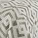 Comfy Bedding Prewashed Durable Chevron Quilted Gray and Off White 3-Piece Bedspread Coverlet Set (King/Cal King)