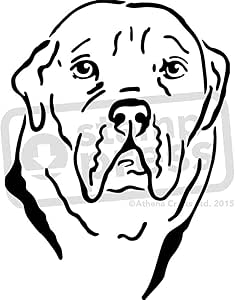 Amazon.com: A4 'Dog' Wall Stencil / Template (WS00002509)