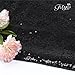 Trlyc 20Ft W by 10FT H Sparkly Black Sequin Backdrop Curtain for Wedding Halloween Thanksgiving Day Christmas