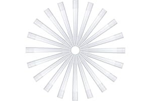 FOUR E'S SCIENTIFIC Laboratories Microchemical Clear Transparent Liquid Pipette Pipettor Tips 5mL Volume Range 100pcs - Autoc