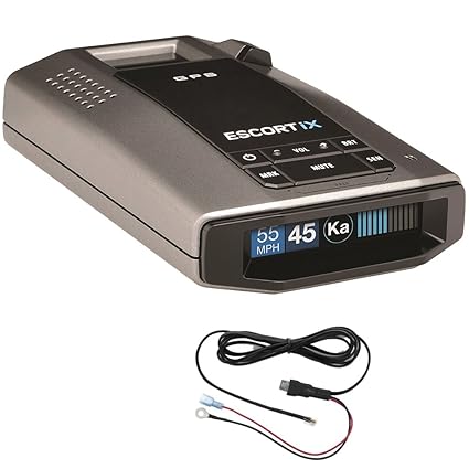 Amazon.com: Escort iX Radar Detector Power Bundle + Radar ...