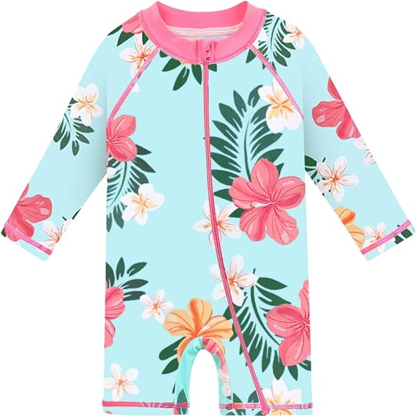 Baby Swimsuit Boy HUAANIUE Baby Boy Swim Rash Guard Set UPF 50+