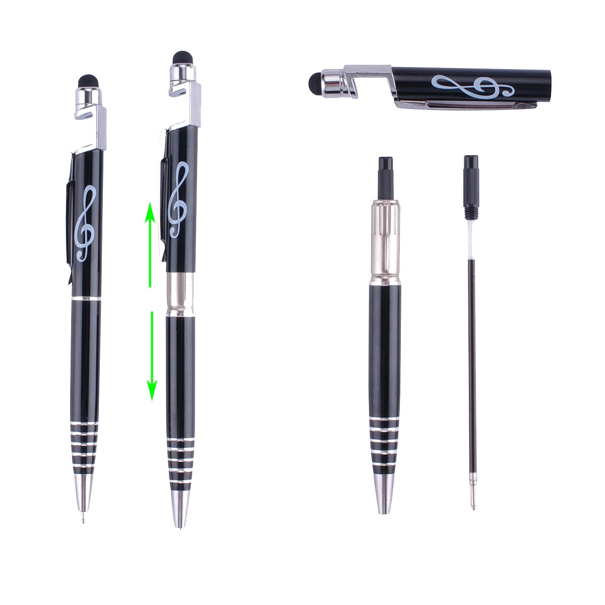 Black PG Enterprise Penna Per IPad Touch Stilo Universale IOS Pennino 1.5mm 3a G - Foto 10