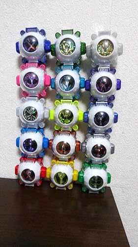 Amazon Dx版 ゴーストアイコン 全英雄 15個セット 激 ニュートン フーディーニ 仮面ライダーゴースト 変身アイテム ゴーストドライバー対応 おもちゃ ホビー