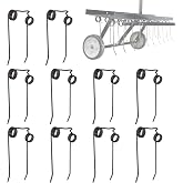 Dfnidy 43783 Dethatcher Tines Replacement for Agri-Fab Dethatcher, 10 Pack | Thatcher Spring Tines Width 4.5" x Height 2" x Length 8.1", Upgrade Outdoor Yard Tools Lawn Mower Attachments, Clear Weeds
