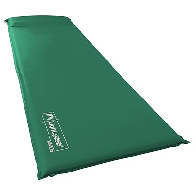 Lightspeed Outdoors PVC-Free Warmth Series Self Inflating Insulated Sleep Camp Foam Pad