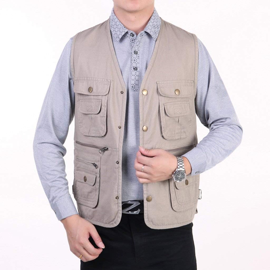 Jackets Summer Vest Section Men Men Photography Fishing Modern Casual