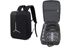 Storage Backpack Case for DJI Neo 2 Goggles N3 Travel Carrying Shoulder Bag EVA Protective Cover Shell Portable Organizer for