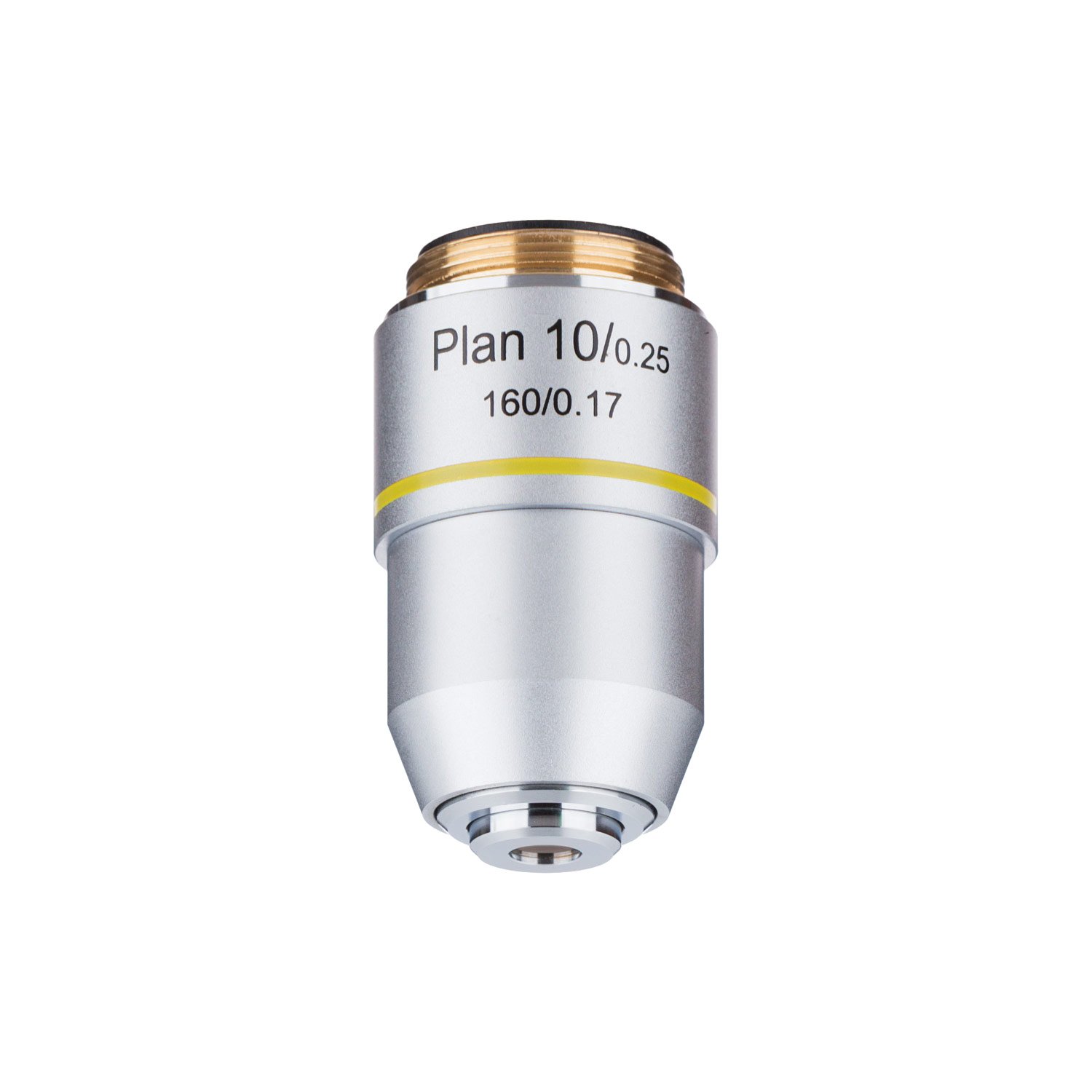 AmScope PA10X-V300 10X Plan Achromatic Compound Microscope Objective Lens