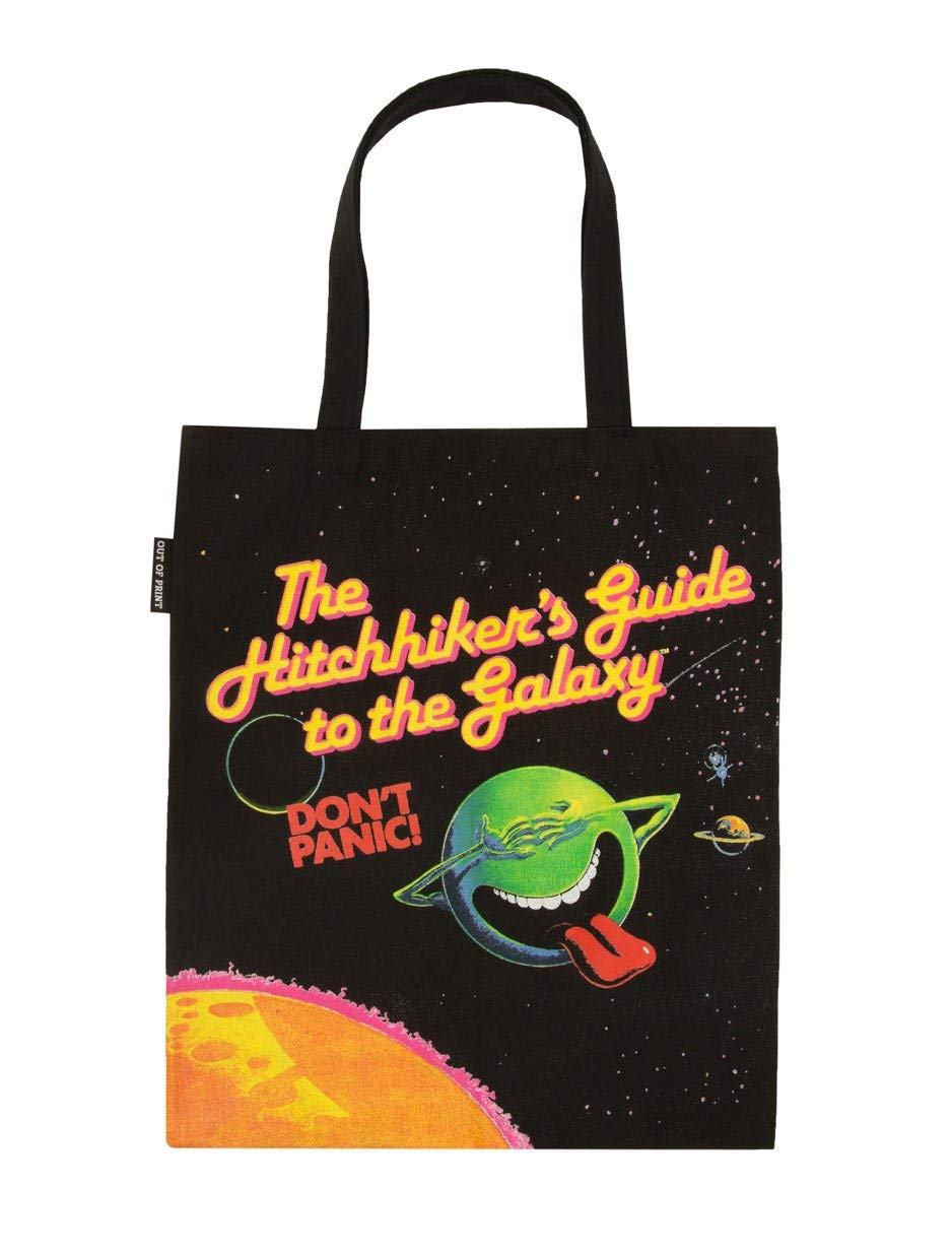 Out Of Print Women's Bag The Hitchiker'S Guide to The Galaxy, Size M