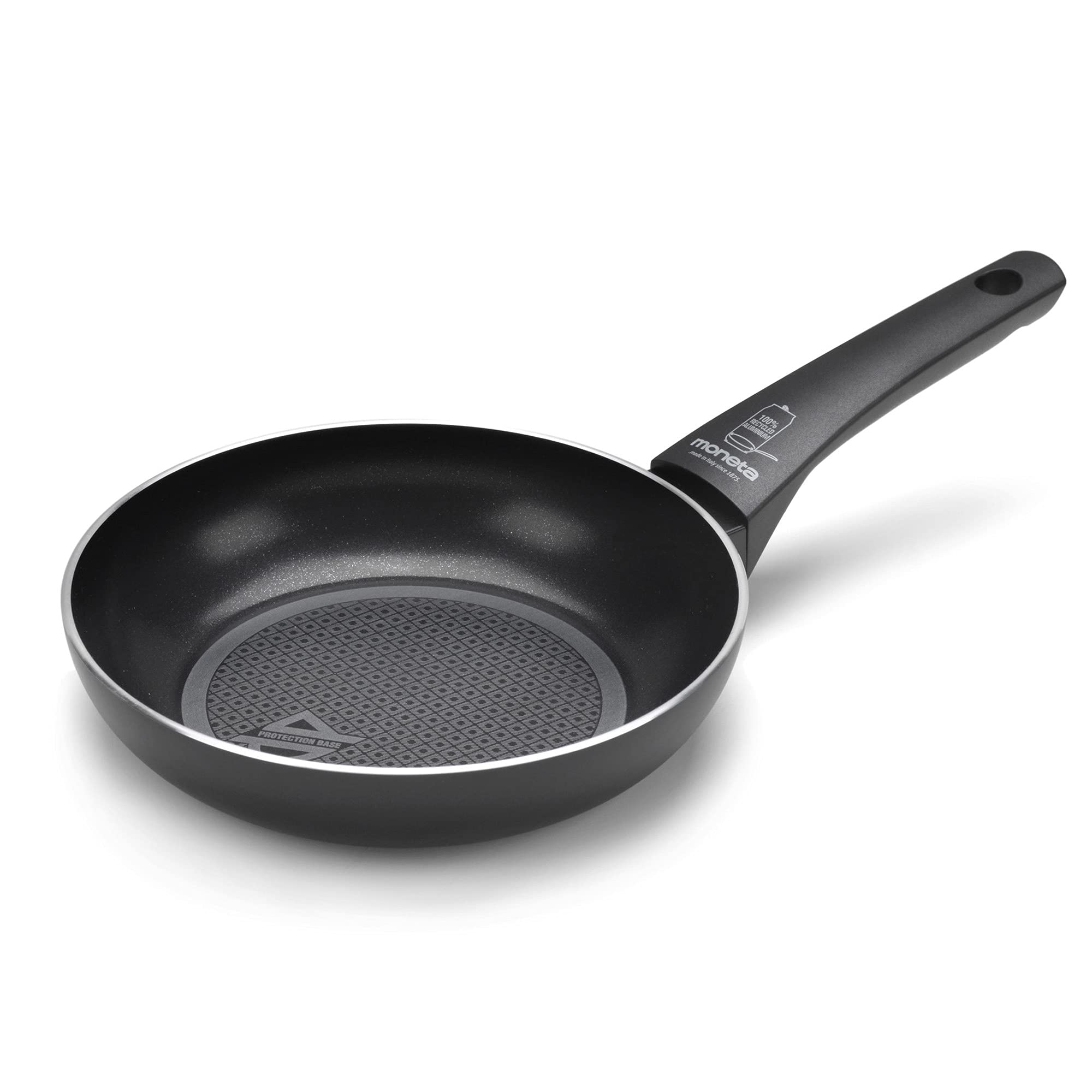 Moneta Recy Induction Frying Pan, Recycled Material Surface, Non-Stick and Anti-Scratch Coating, Suitable for All Stovetops, Dishwasher Safe, 20 cm — image 1
