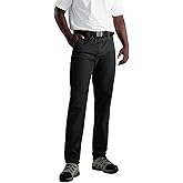 Flyplus Men's Golf Pants Stretch Casual Dress Water-Resistant Pants 30"/32" Elastic Waist Breathable Work Travel Pants