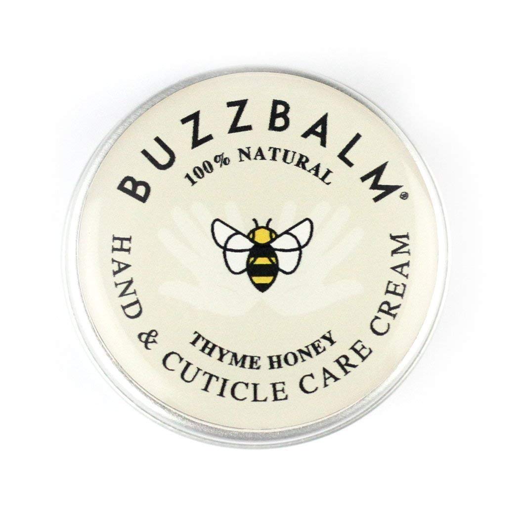 Cuticle Cream for Nails - All Natural Cuticle Softener Repair Cream for Nail Biting Sore Cuticles with Beeswax and Thyme Honey (8.5g)