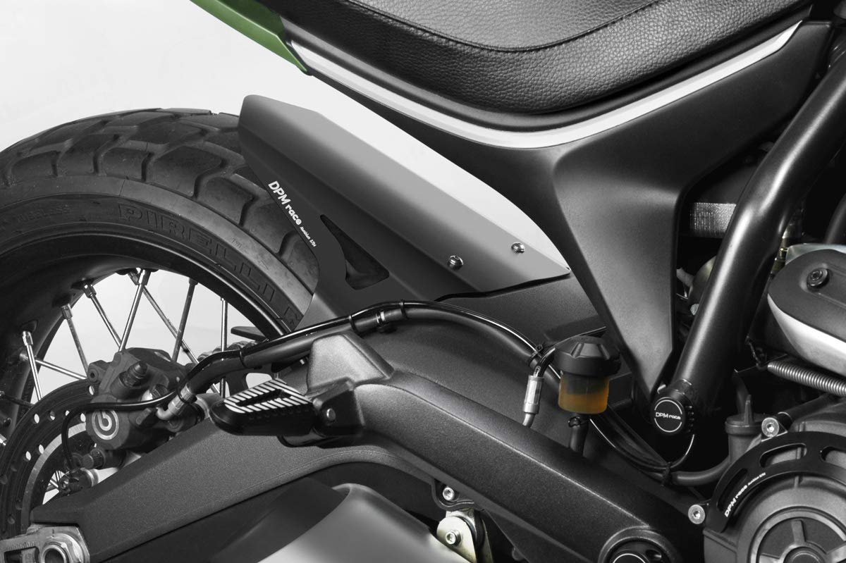 Ducati Scrambler 800 Kit Rear Hugger D 07 Aluminium Mudguard Fender Hardware Fasteners Included De Pretto Moto Accessories Dpm Race 100 Made In Italy Amazon In Car Motorbike