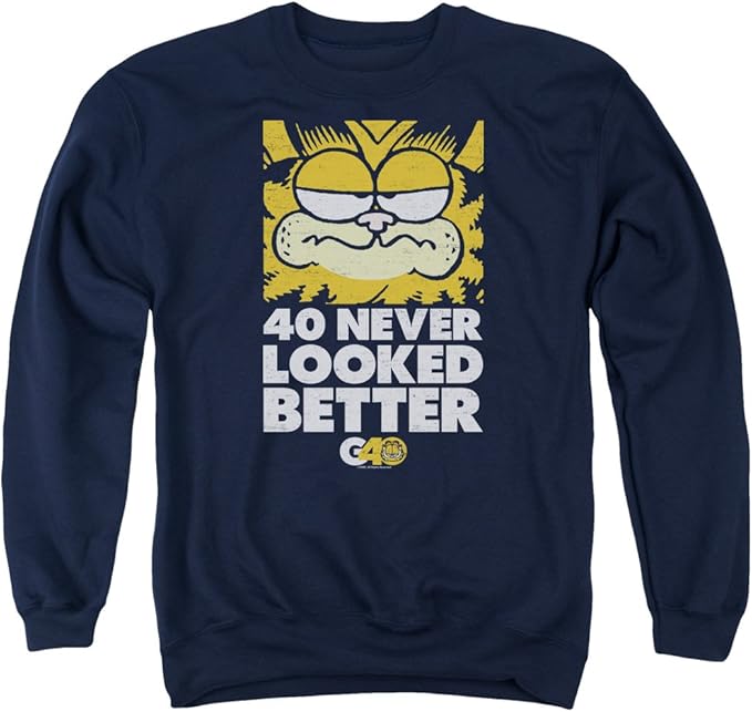 Garfield - Mens 40 Looks Sweater: Amazon.co.uk: Clothing