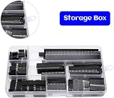 VooGenzek 120 PCS 2.54mm Breakaway Female Header Kit for Arduino Shield view 4
