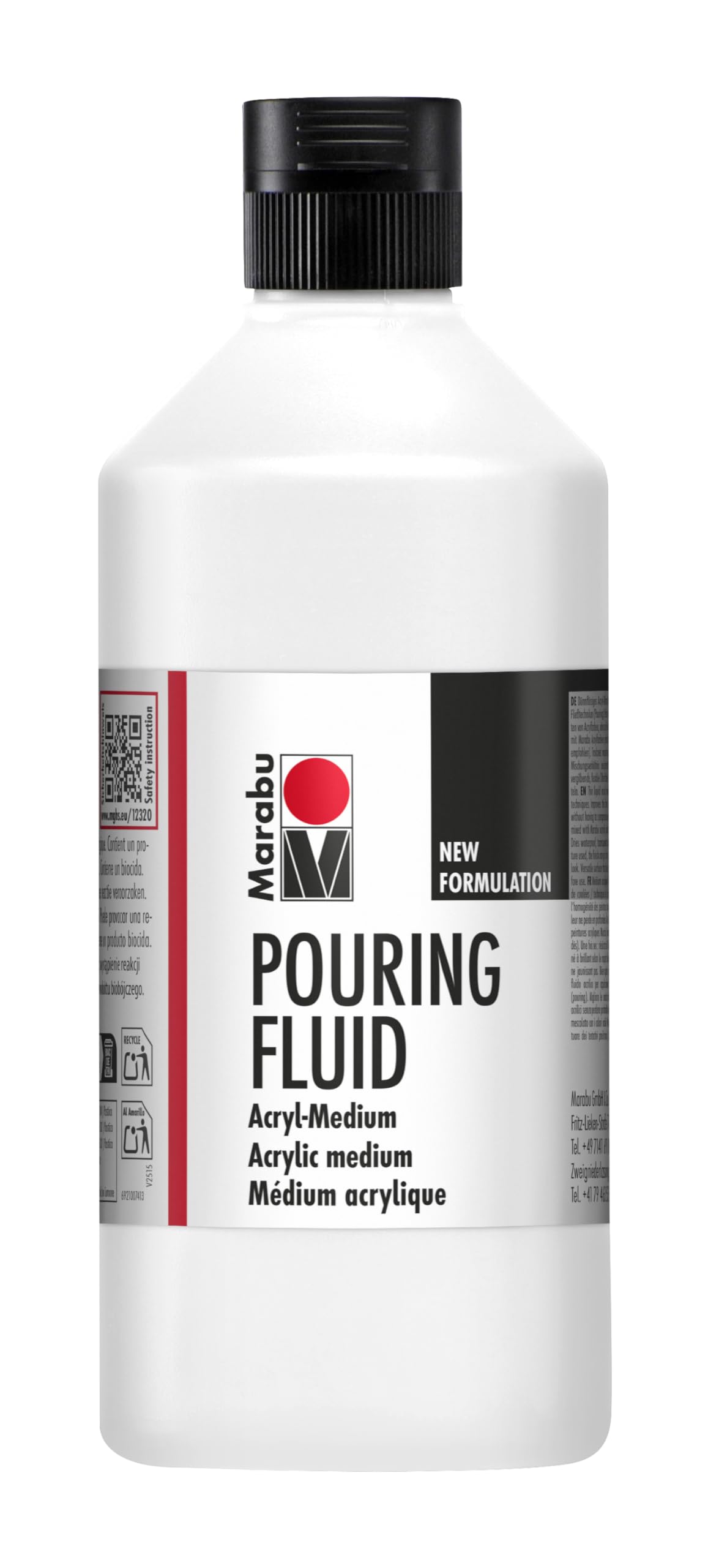 Marabu Pouring Fluid, White, One Size