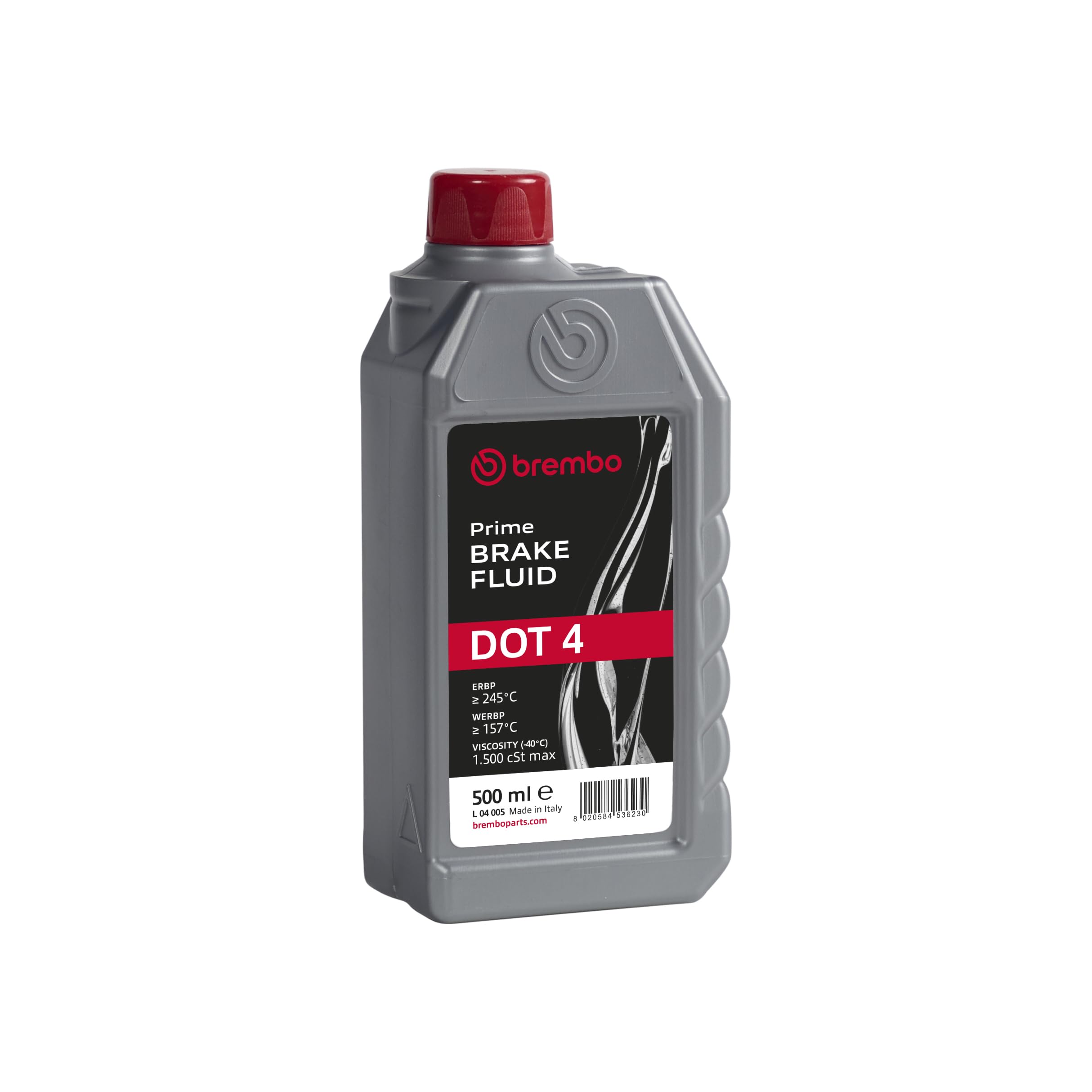 Brembo L04005 Brake Fluid DOT 4, 500 ml