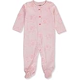 Carter's Baby Infant Elephant Clouds Footed Coverall - Pink/Multi, 6 Months