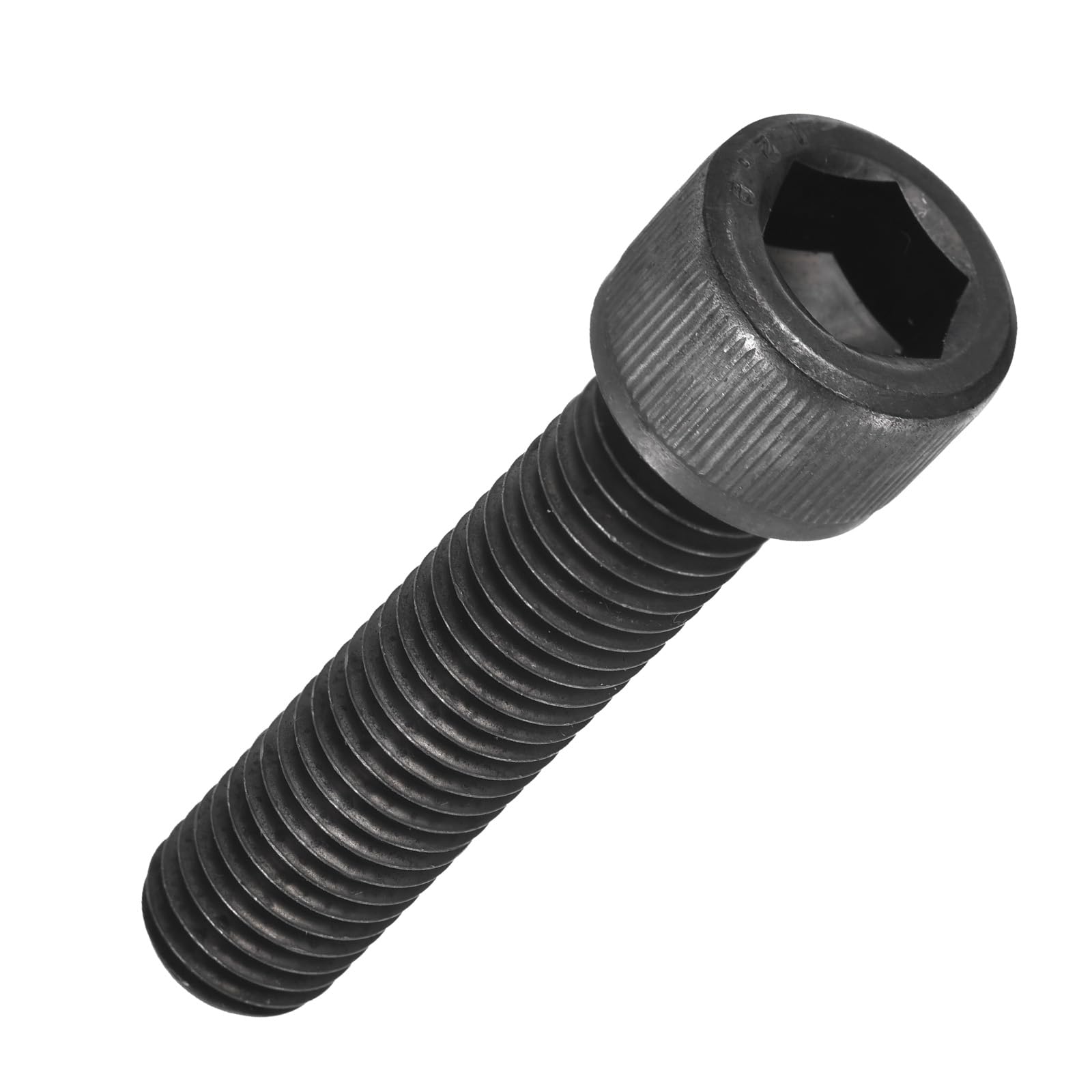 Kozelo 2pcs Socket Head Cap Screws - [M14-2 x 55mm] Alloy Steel Black Oxide Grade 12.9 Internal Hex Screw Full Thread for Industrial & Machinery Use, Black — image 1